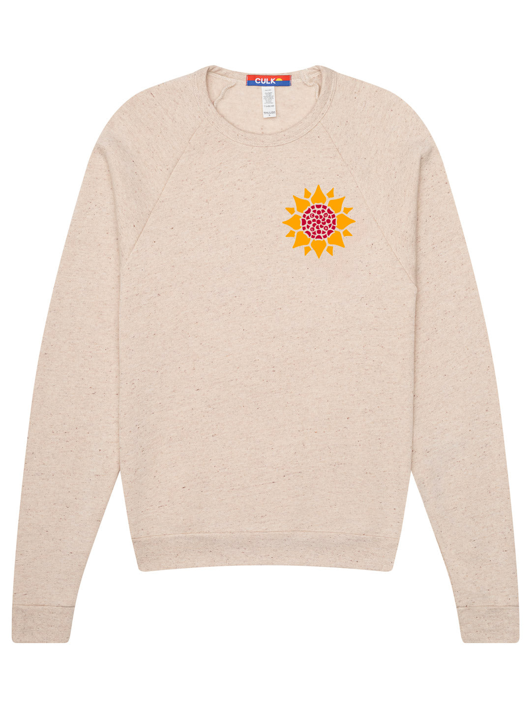 Sunflower Crewneck Sweatshirt Tri-Cream