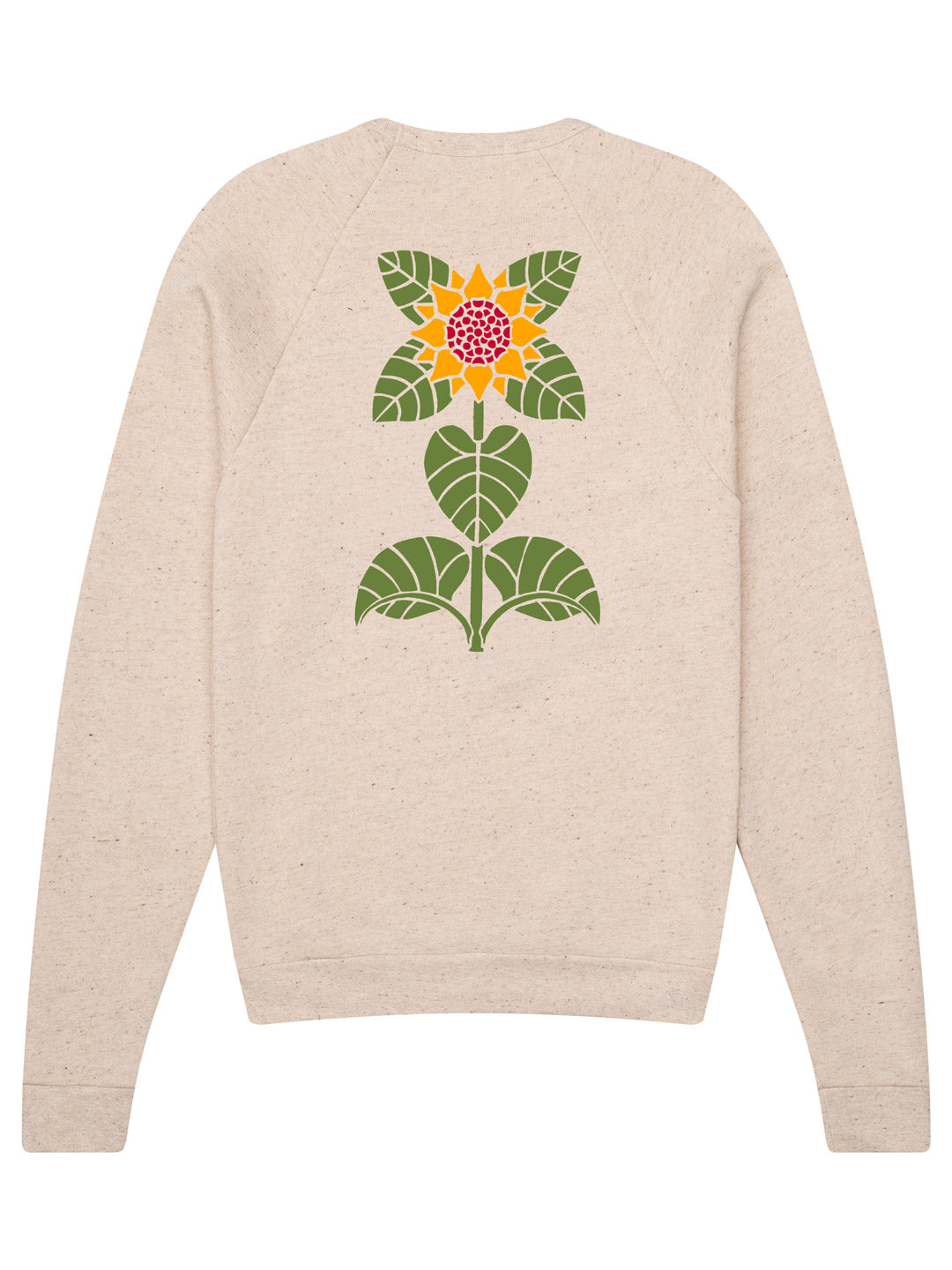 Sunflower Crewneck Sweatshirt Tri-Cream