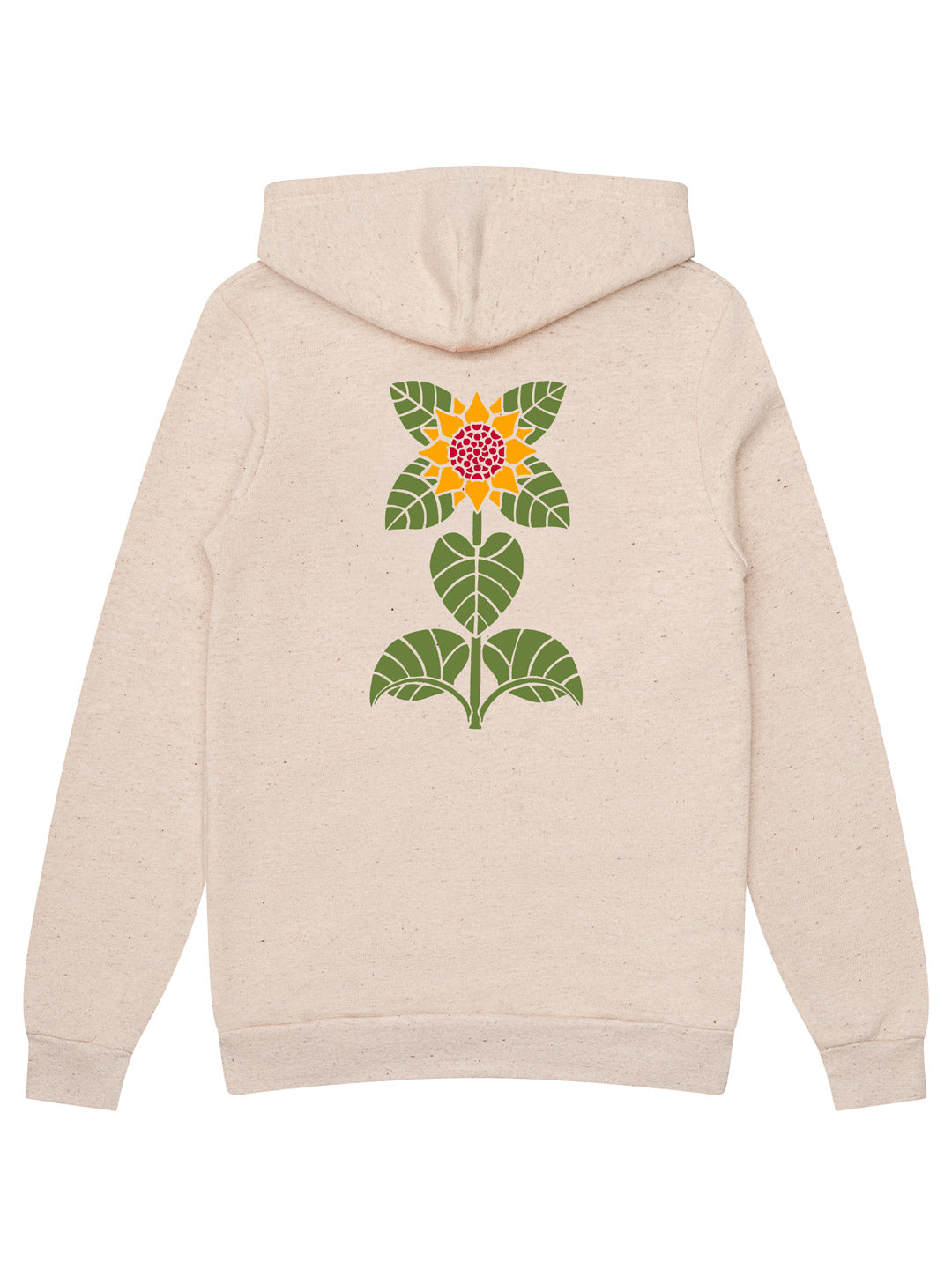 Sunflower Zip-up Hoodie Tri-Cream