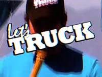 Let's Truck Trucker Hat Green
