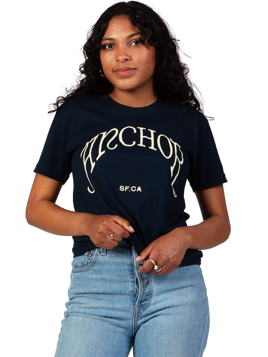 Anchor Tee Navy-Culk