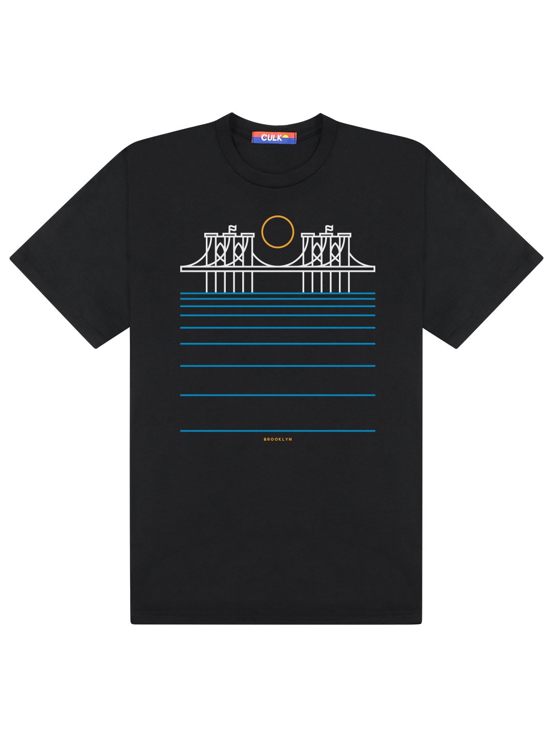 Brooklyn Bridge Tee Black-Culk