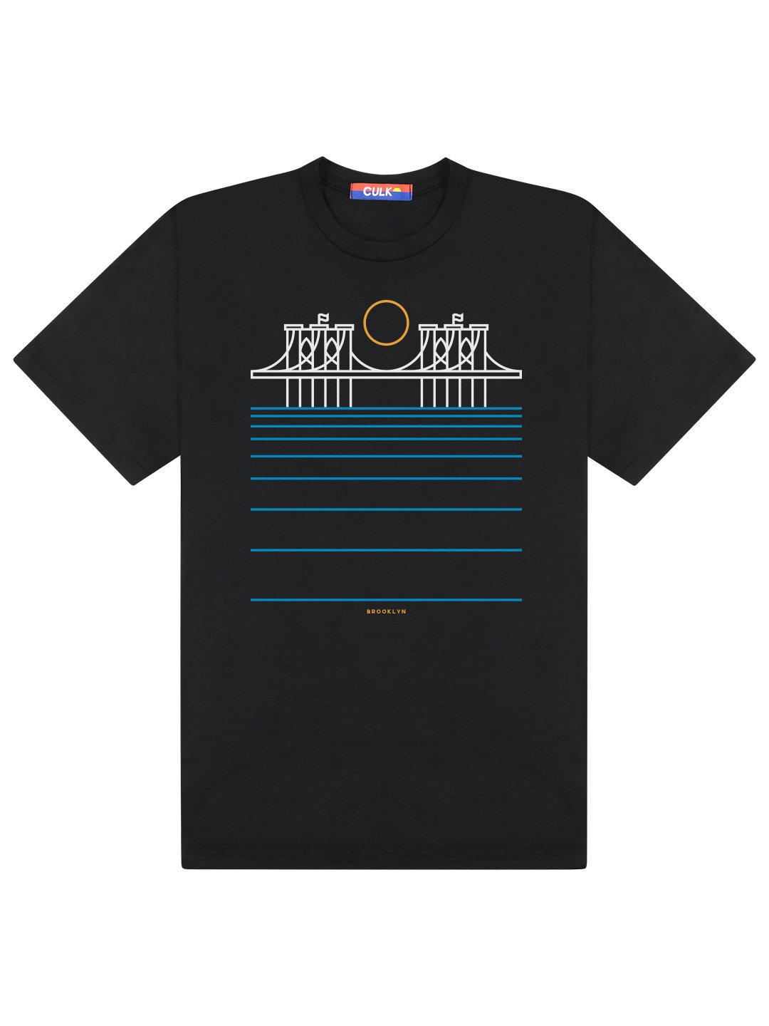 Brooklyn Bridge Unisex Tee Black-Culk