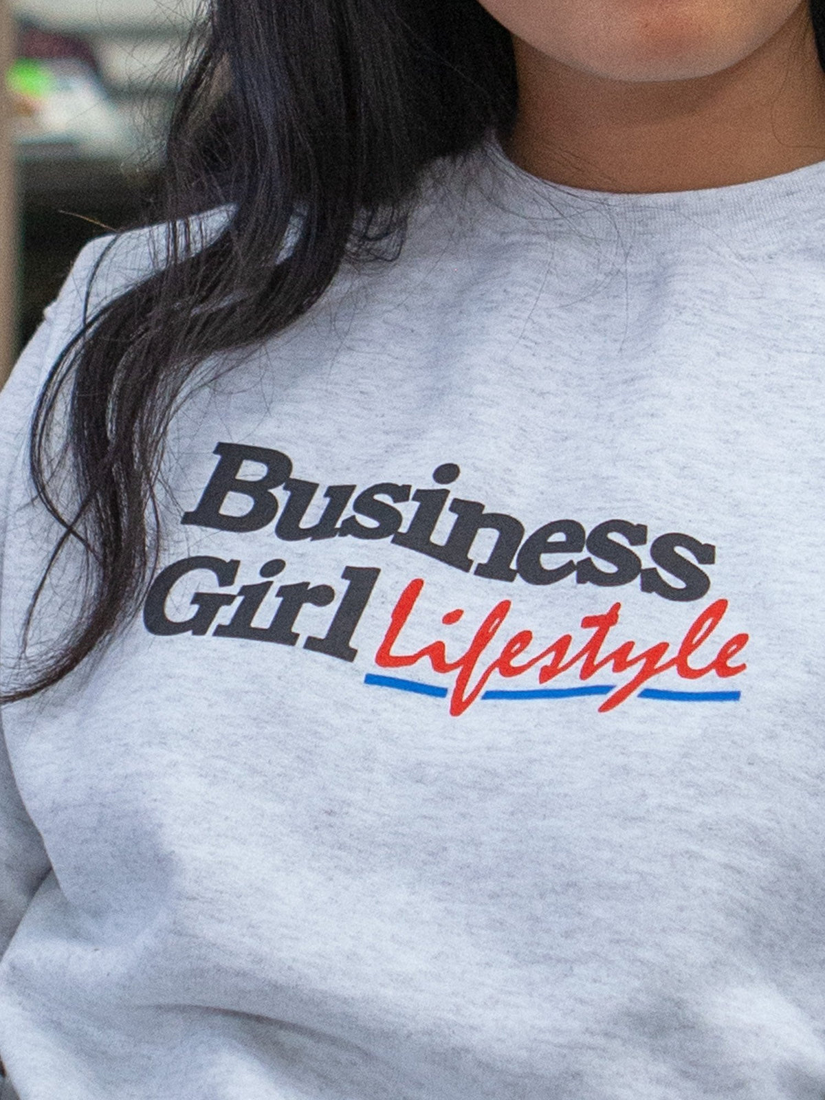 Business Girl Lifestyle Crewneck-Culk