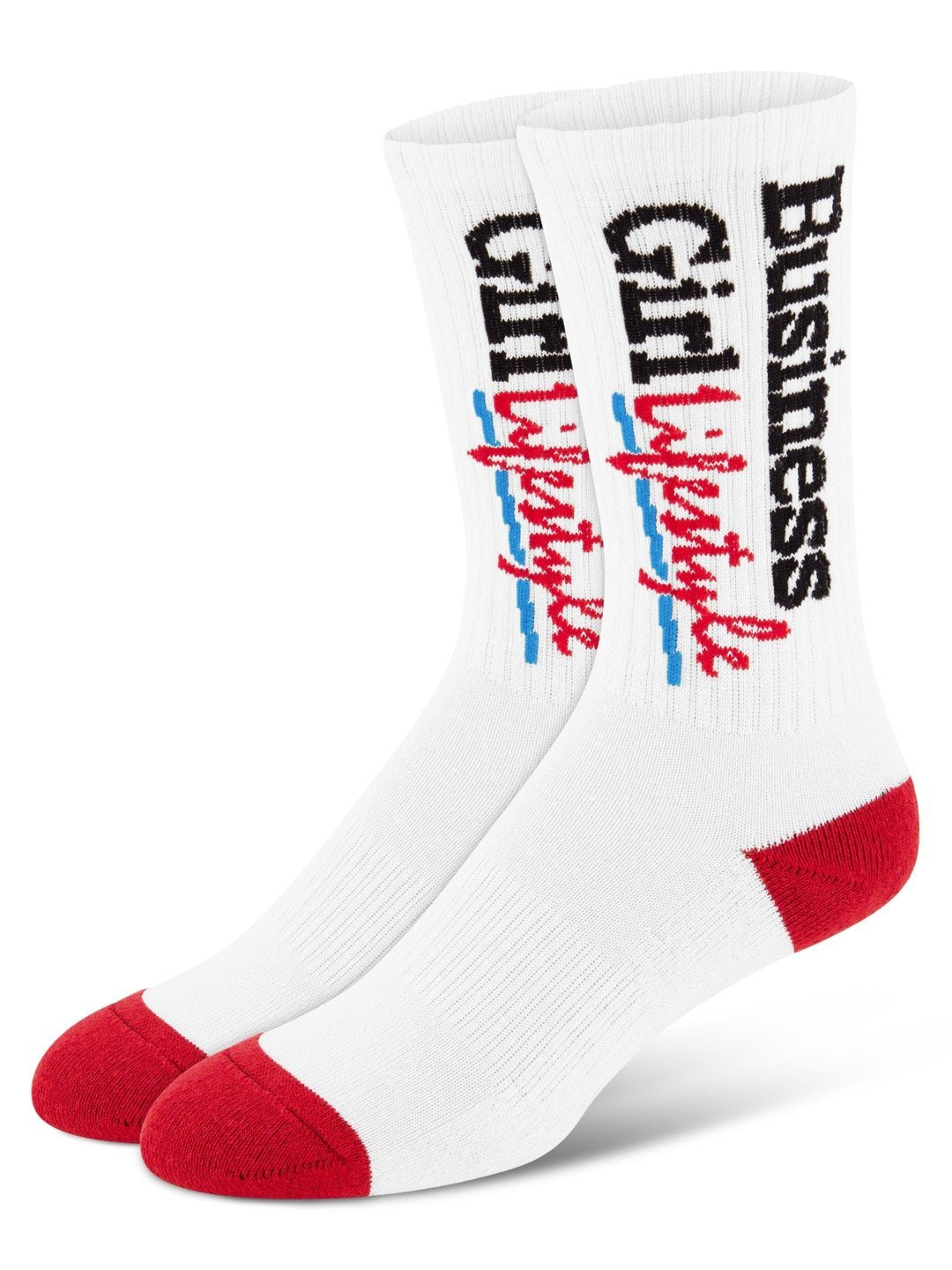 Business Girl Lifestyle Socks Off White-Culk