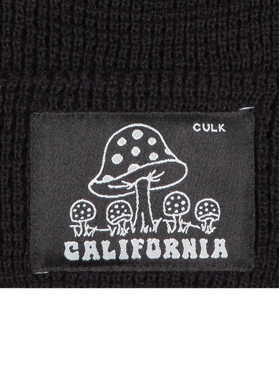 California Shroomin Beanie Black-Culk