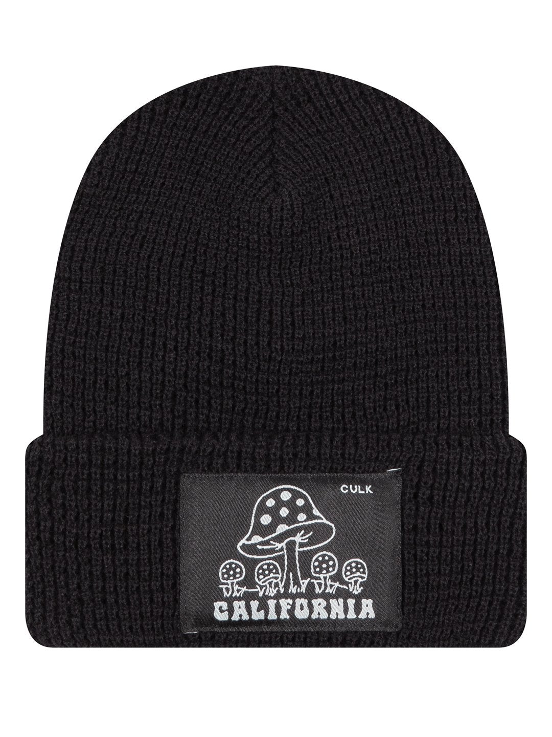 California Shroomin Beanie Black-Culk