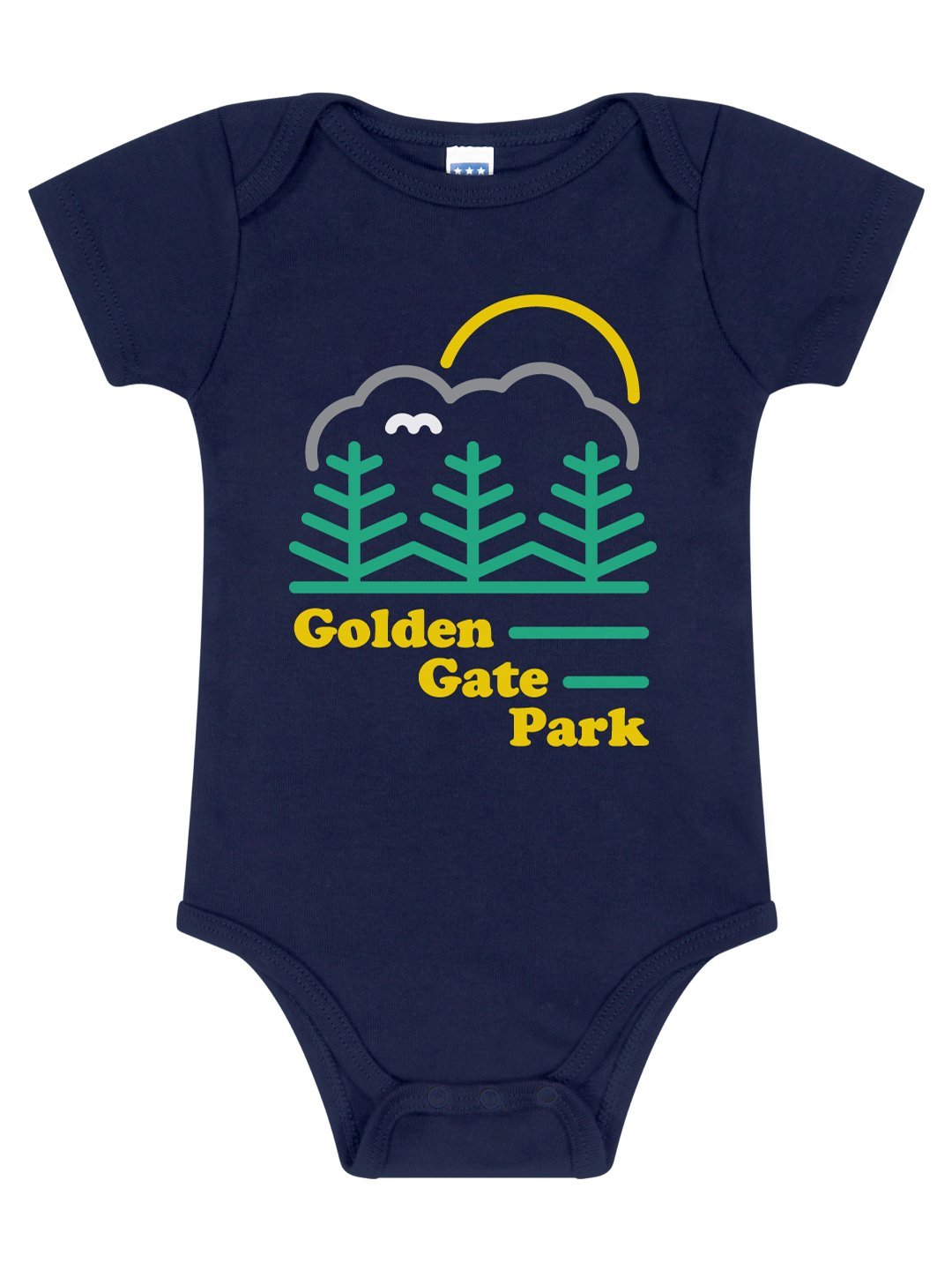 Golden Gate Park Baby Onesie-Culk