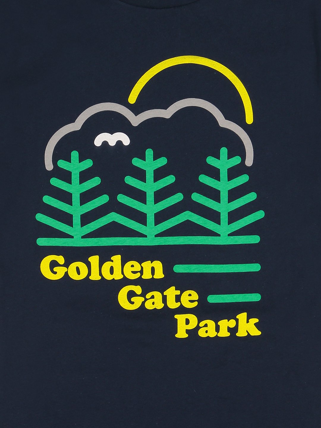 Golden Gate Park Tee Navy-Culk