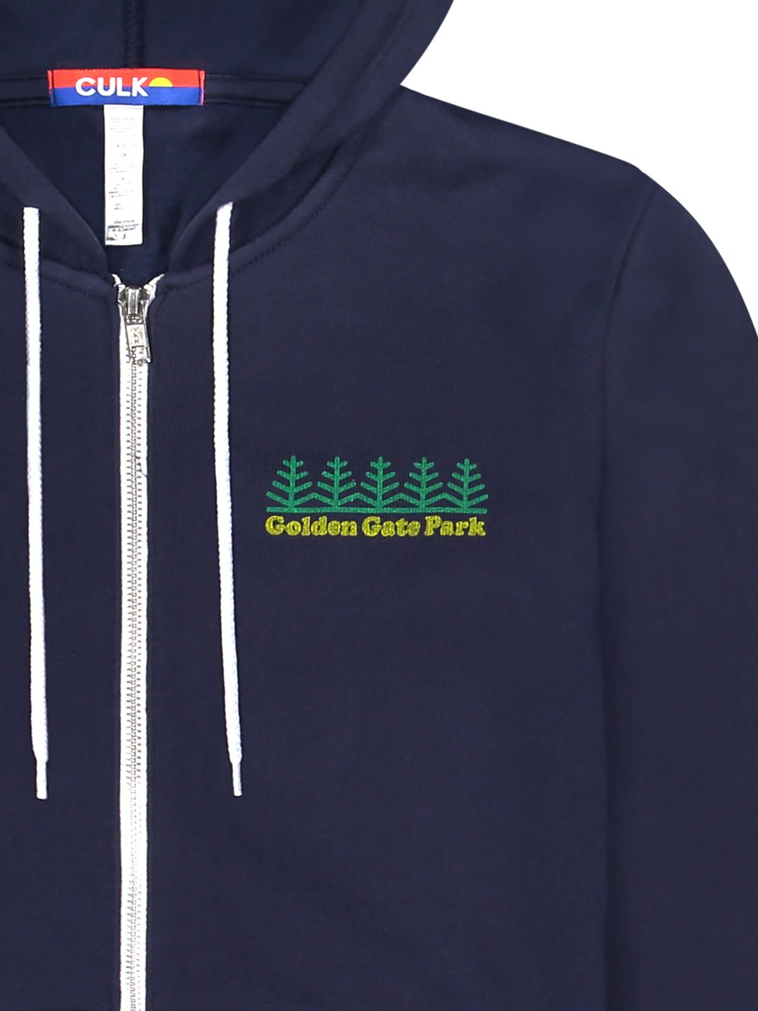 Golden Gate Park Zip-up Hoodie-Culk