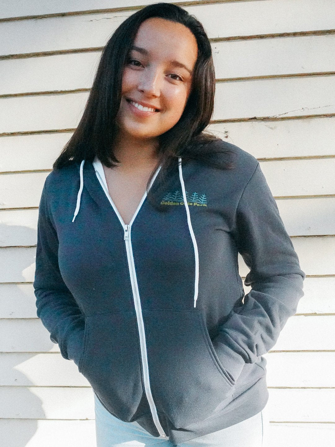 Golden Gate Park Zip-up Hoodie-Culk