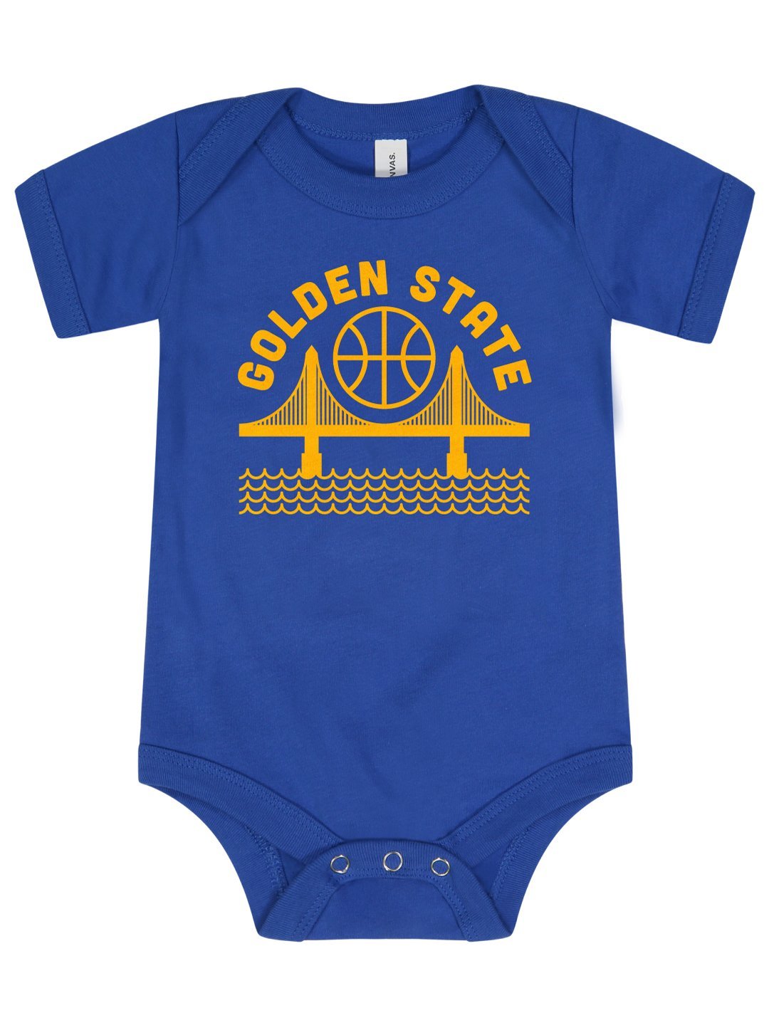 Golden State Baby Onesie Blue-Culk