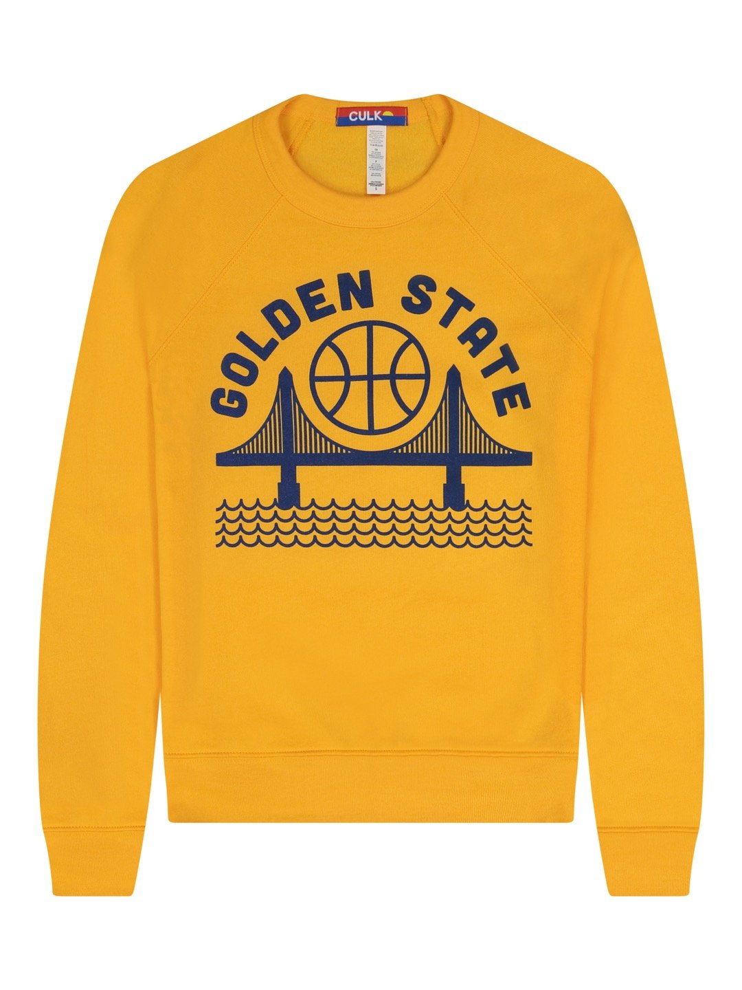 Golden State Crewneck Sweatshirt Gold-Culk