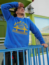 Golden State Unisex Crewneck Sweatshirt Blue-Culk