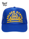 Golden State Youth Trucker Hat Blue-Culk
