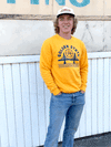 Golden State Crewneck Sweatshirt Gold