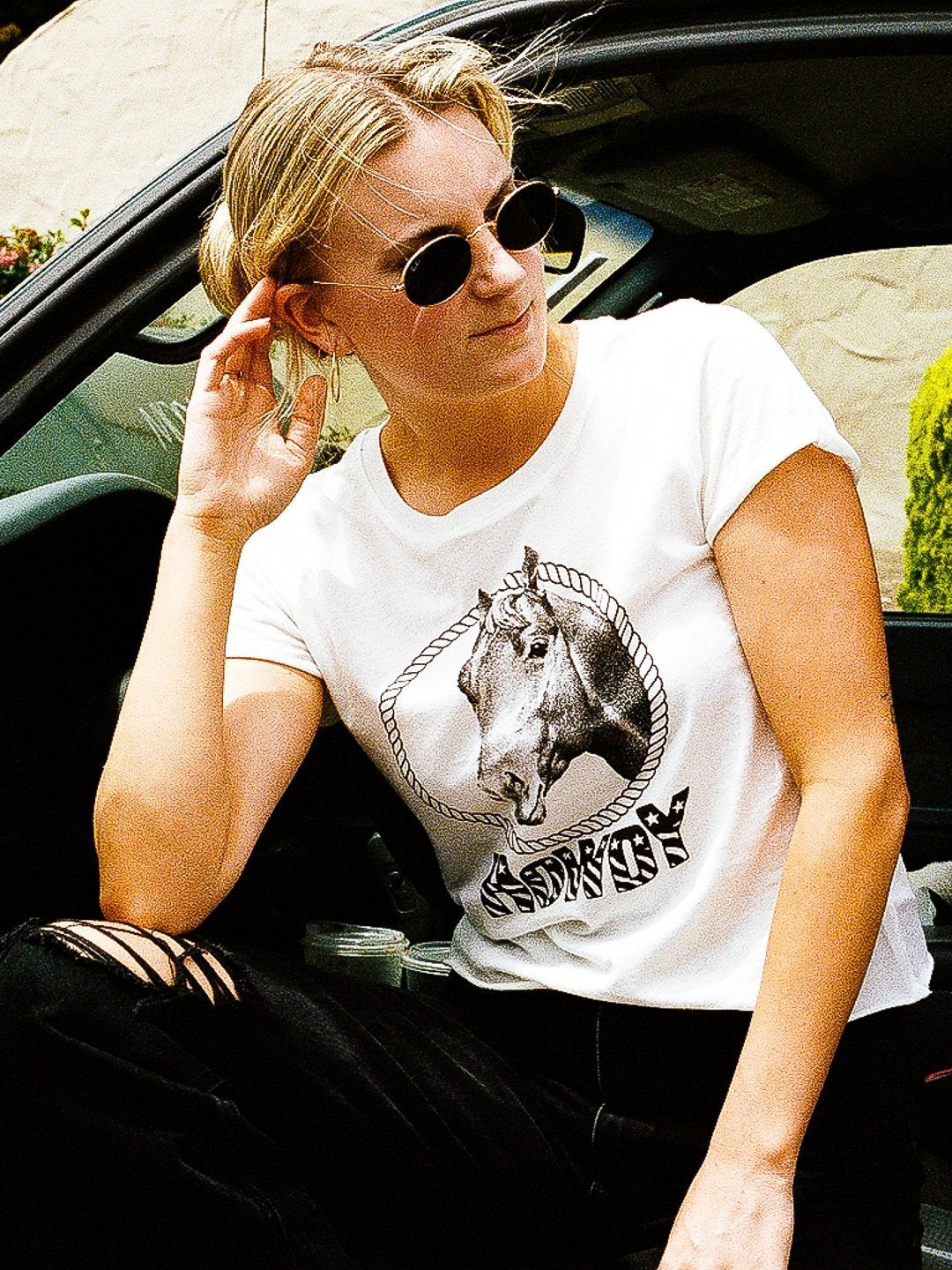 Howdy Horse Women's Tee-Culk
