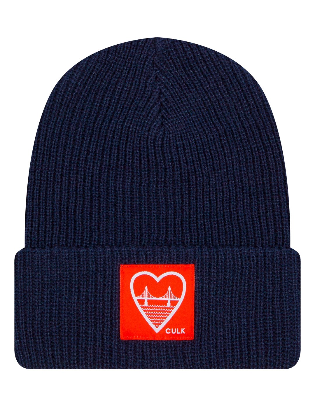 I Heart SF Beanie Navy-Culk
