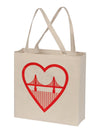 I Heart SF Tote Natural-Culk