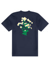 Jen Kindell Daisy Tee Navy-Culk