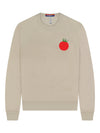 Jen Kindell Pomodoro Unisex Crewneck Sweatshirt Cream-Culk