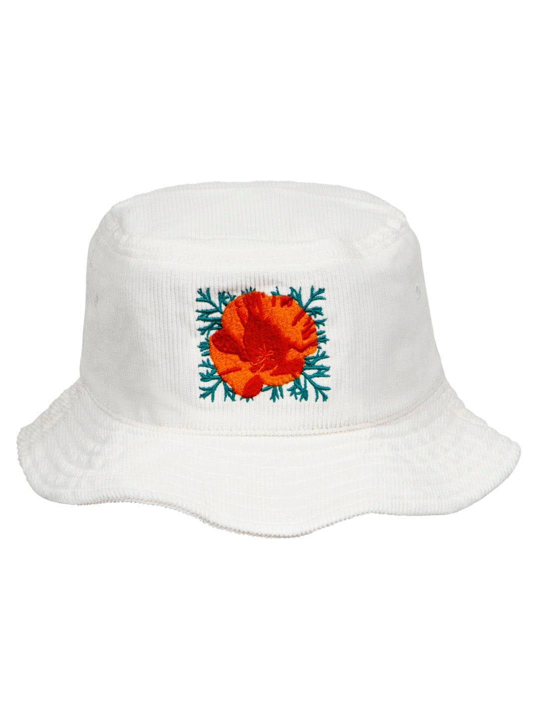 Jen Kindell Poppy Bucket Hat Cream-Culk