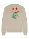 Jen Kindell Poppy Crewneck Sweatshirt Cream-Culk