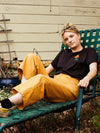 Jen Kindell Poppy Tee Black-Culk