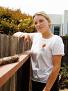 Jen Kindell Poppy Women&#39;s Tee White-Culk
