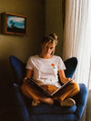 Jen Kindell Poppy Women&#39;s Tee White-Culk