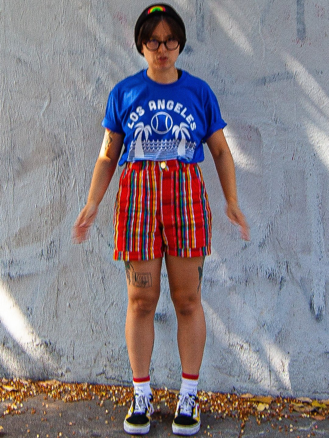 LA Baseball Tee Royal-Culk
