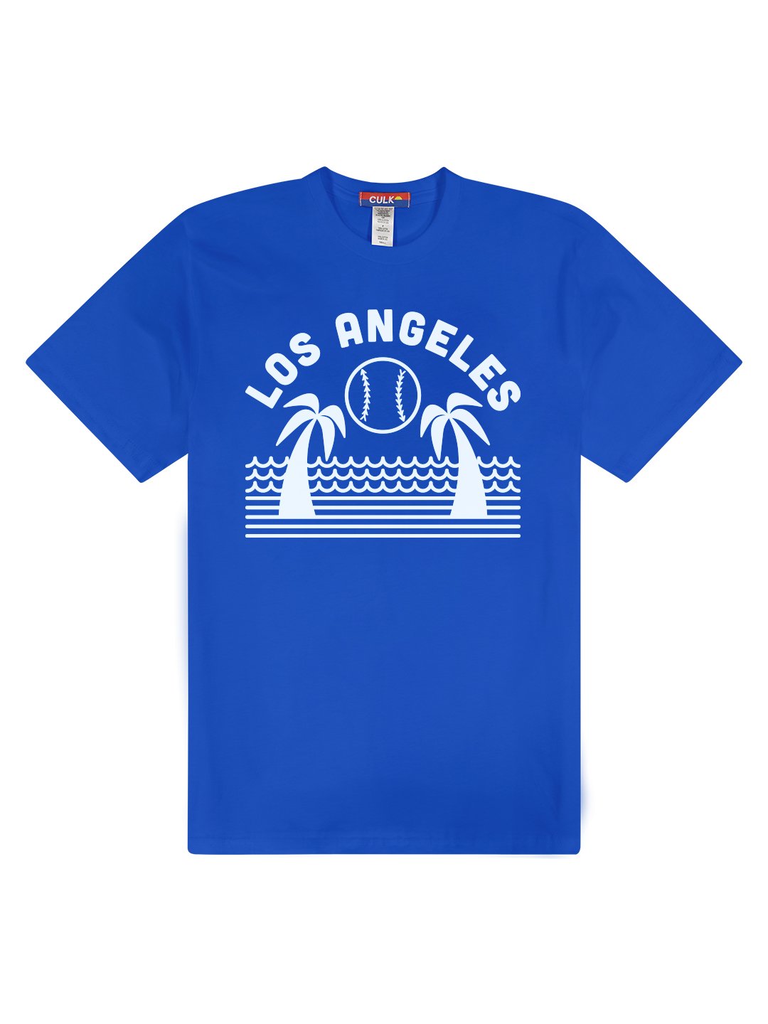 LA Baseball Tee Royal-Culk