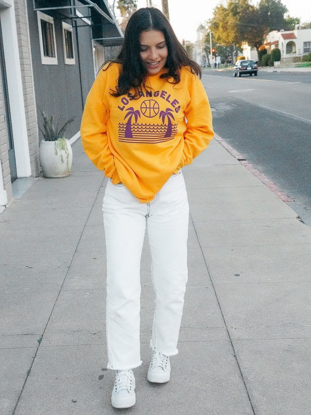 LA Basketball Crewneck-Culk
