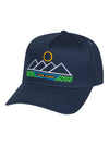 Lake Tahoe Strapback Navy-Culk