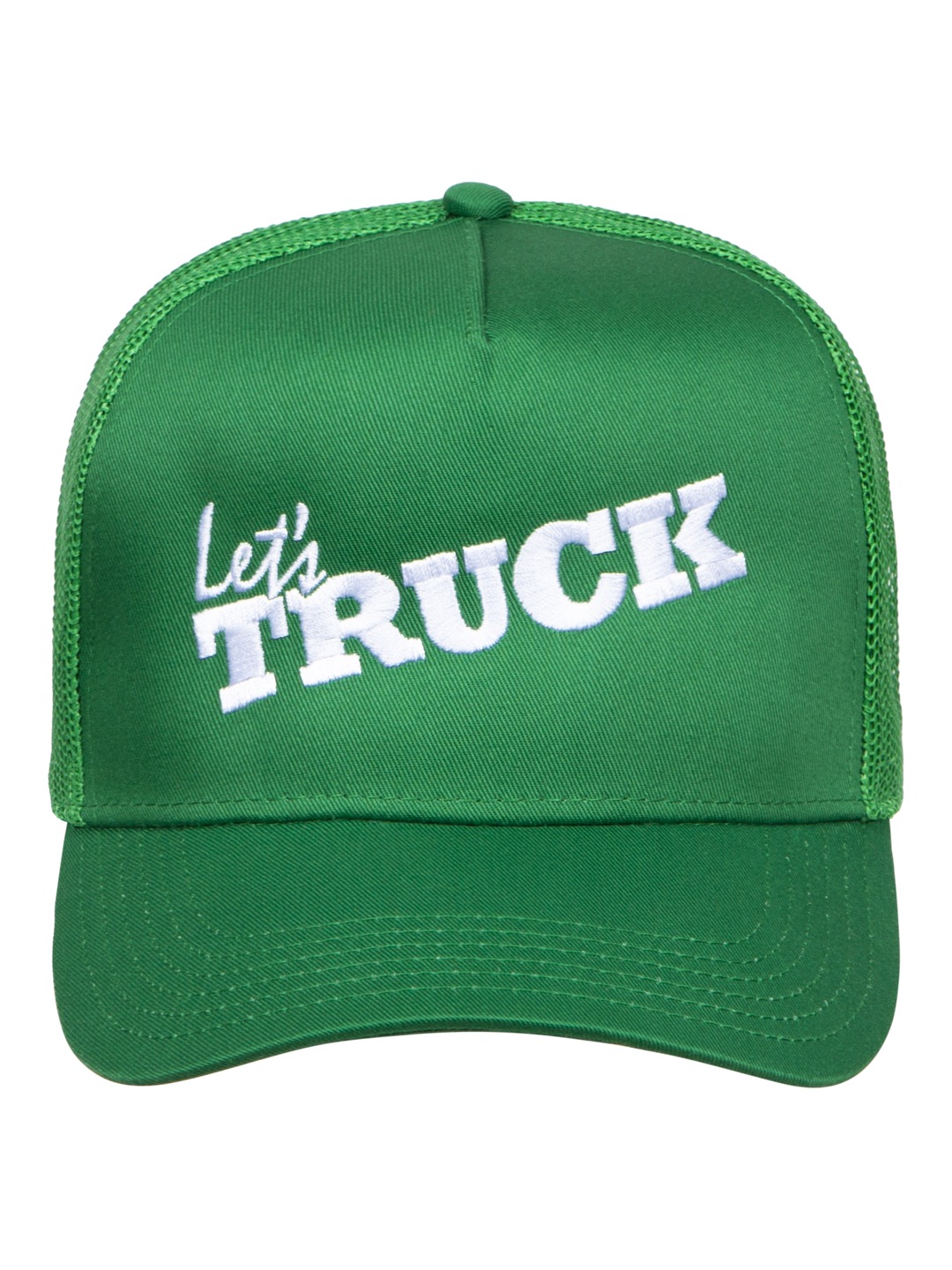 Let's Truck Trucker Hat Green-Culk
