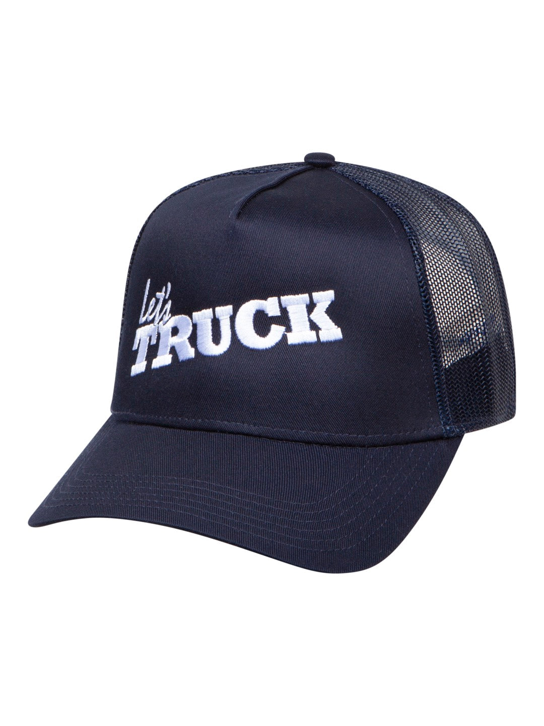 Let's Truck Trucker Hat Navy-Culk