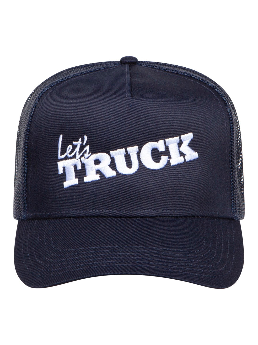 Let's Truck Trucker Hat Navy-Culk