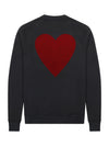 Love Crewneck Sweatshirt Black-Culk