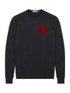 Love Crewneck Sweatshirt Black-Culk