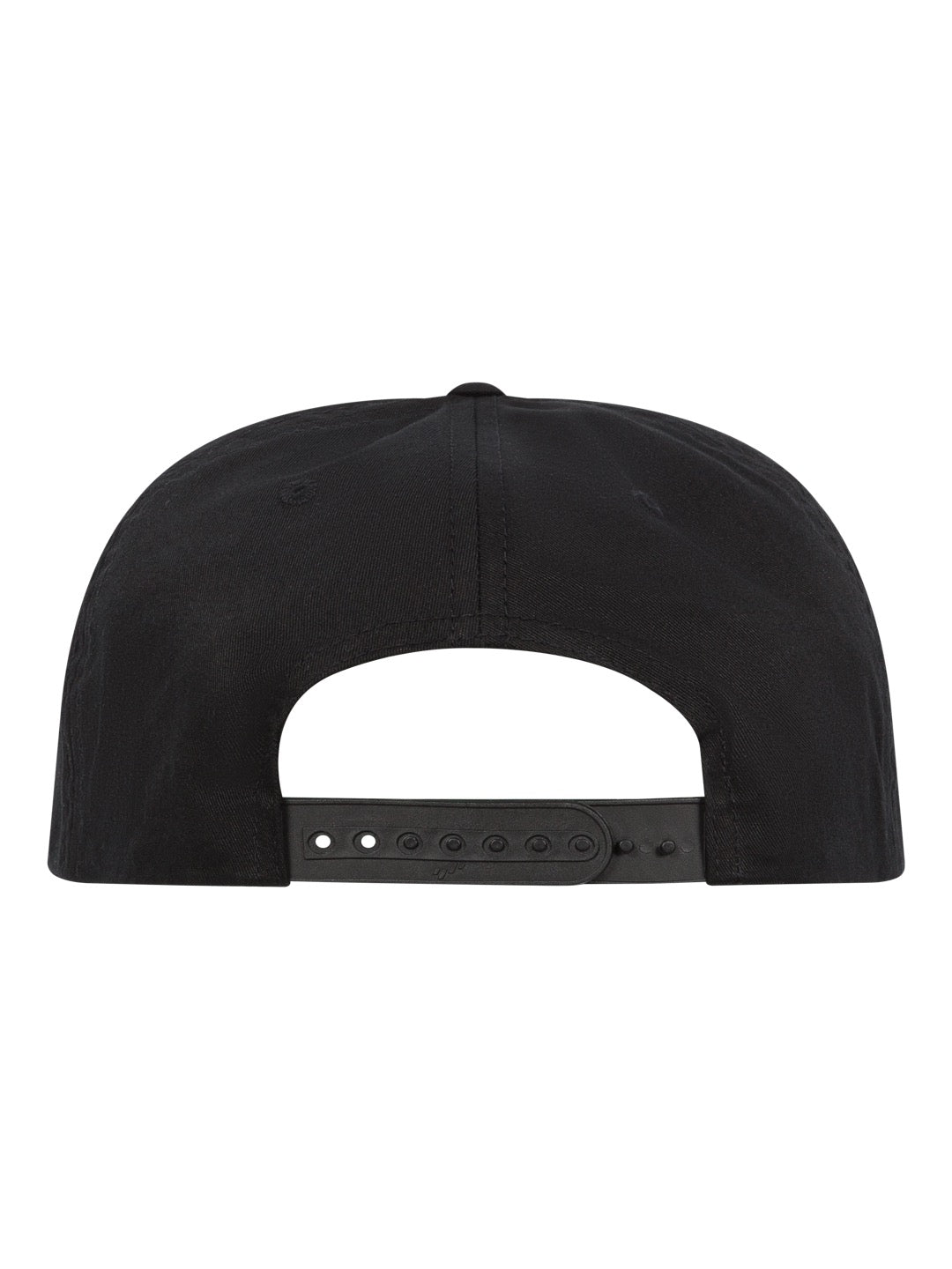 Minimal Bridge Color Snapback Cap Black-Culk