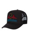 Minimal Bridge Color Trucker Black-Culk