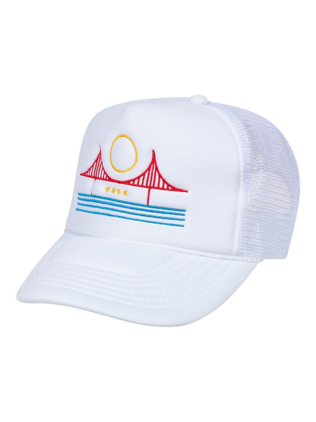 Minimal Bridge Color Trucker Hat-Culk