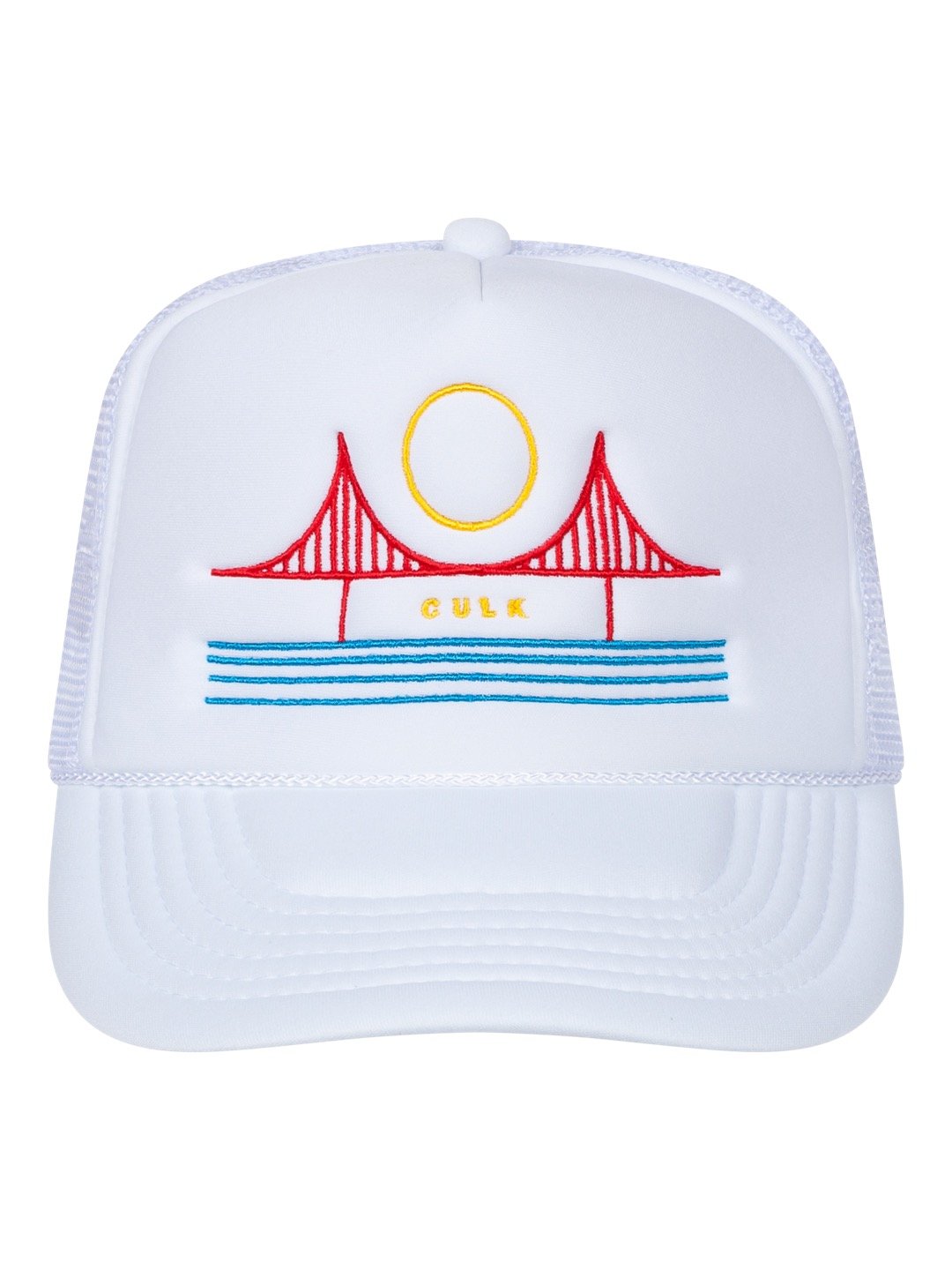 Minimal Bridge Color Trucker Hat-Culk