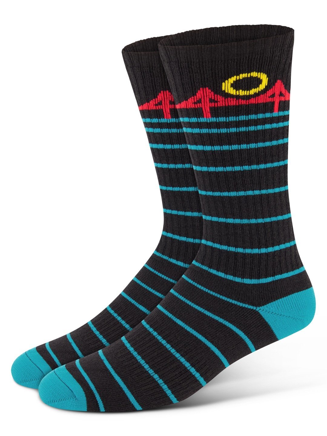 Minimal Bridge Unisex Socks Black-Culk