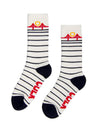 Minimal Bridge Unisex Socks White-Culk