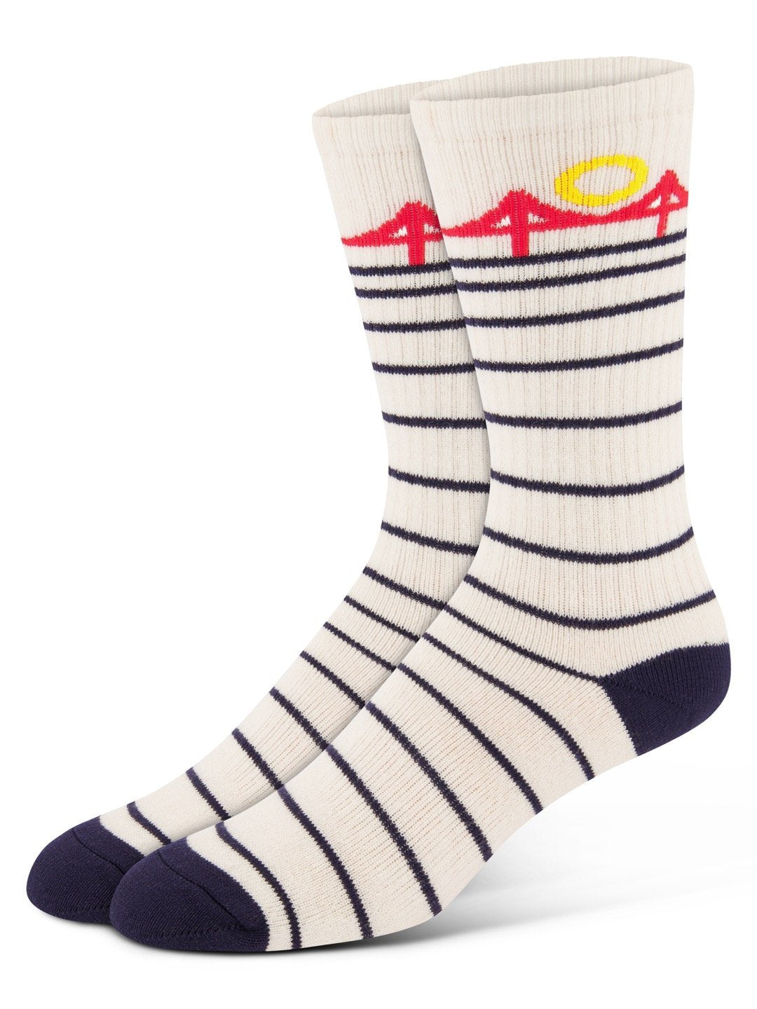 Minimal Bridge Unisex Socks White-Culk