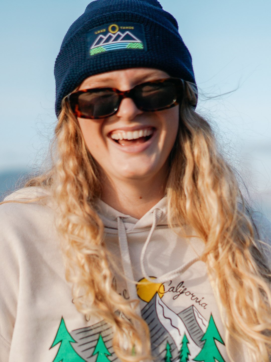 Minimal Lake Tahoe Beanie Navy-Culk