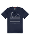 Minimal Seattle Unisex Tee Navy-Culk