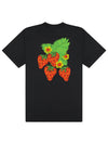 Patch Ya Later Strawberry Unisex Tee Black-Culk