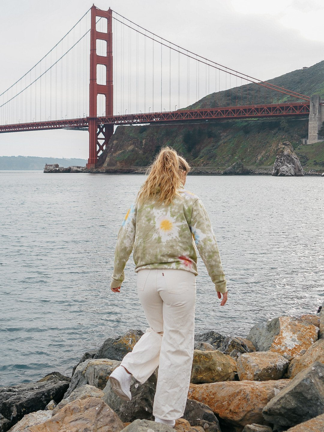 Peace Flower Heavyweight Hoodie-Culk